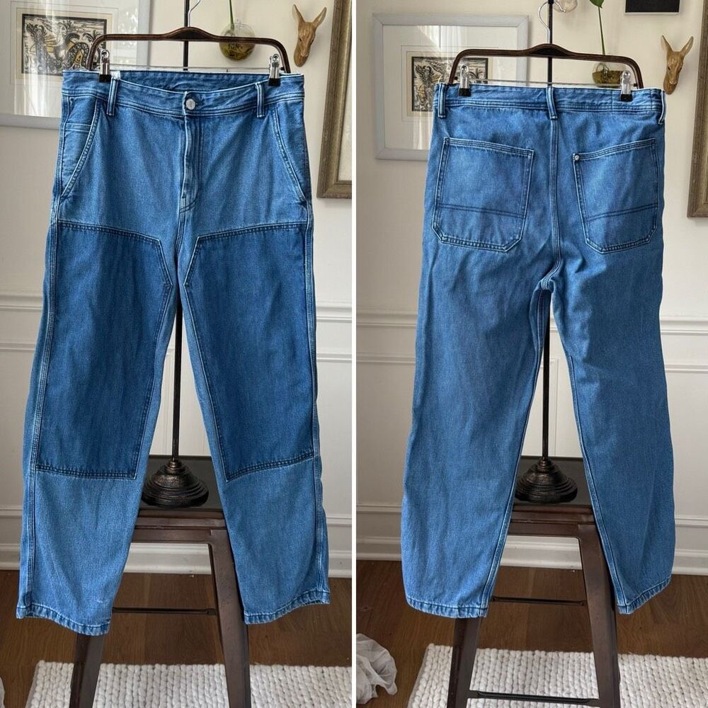H&M Loose Fit Blue Jeans 32 X 29